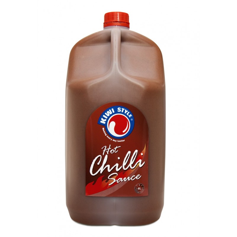 KIWI STYLE SAUCE HOT CHILLI   6LT