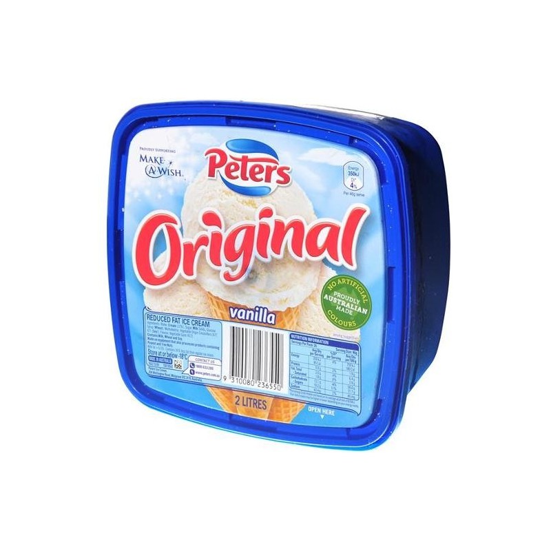 PETERS ICRM ORIG VANILLA 2L PETERS ICRM ORIG VANILLA 2L