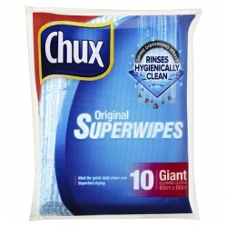 SUPERWIPES GIANT CLOTHS 10S
