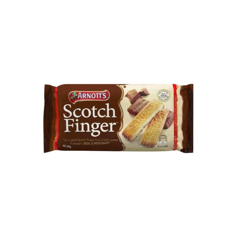 BISCUITS CHOCOLATE SCOTCH FINGER 250GM