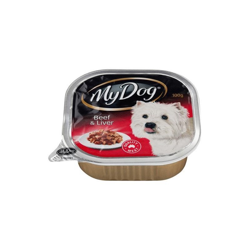 BEEF and LIVER SELECTION DOG FOOD 100GM