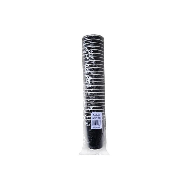 COOLWAVE BLACK CUPS 16OZ 25S
