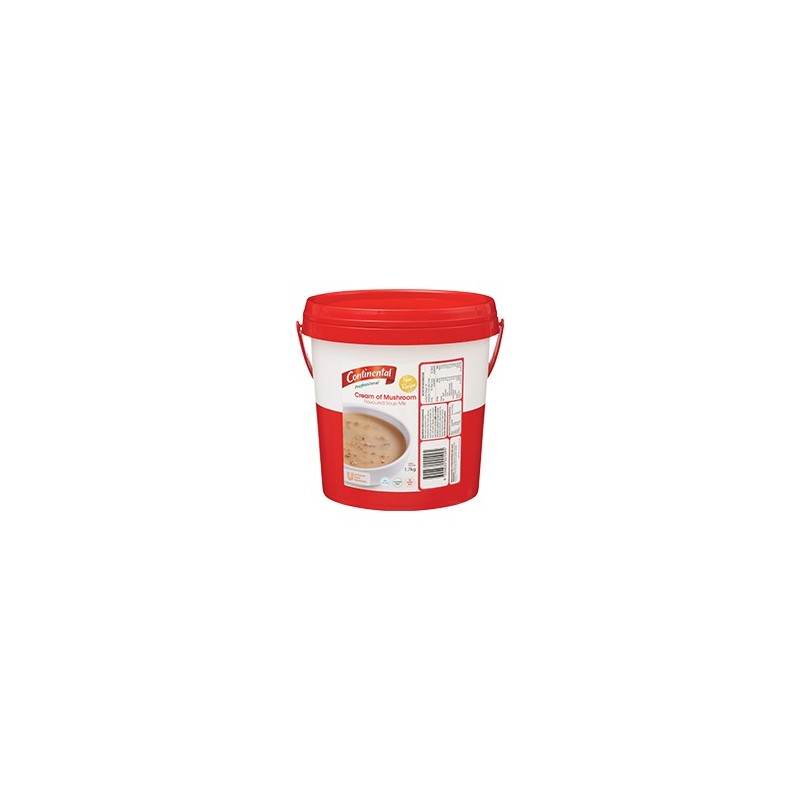 CONTINENTAL CREAM OF MUSHROOM SOUP 1.7KG