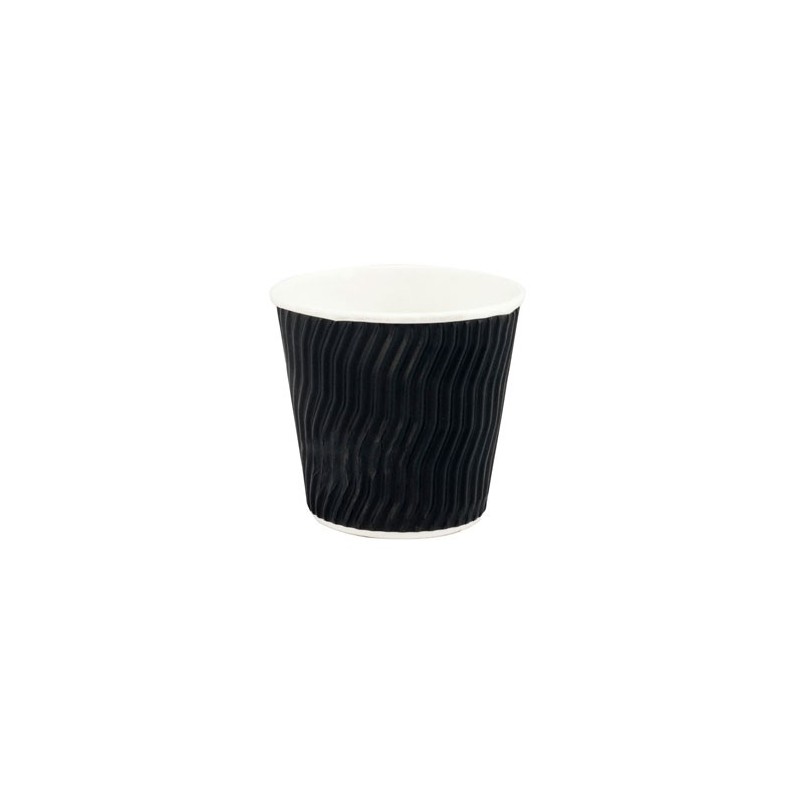 CAPRI BLACK SQUAT CUP 8OZ   25S
