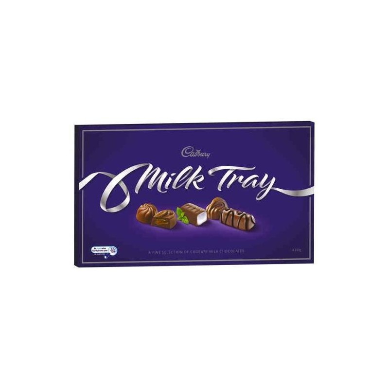 CHOCOLATE MILK TRAY 420GM