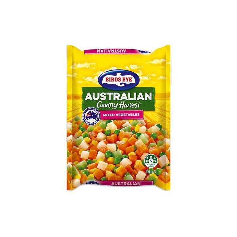 COUNTRY HARVEST MIXED VEGETABLES 500GM