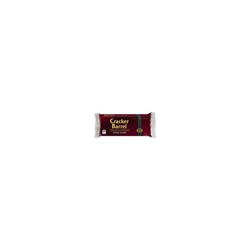 CRACKER BARREL EXTRA SHARP VINTAGE CHEESE 250GM