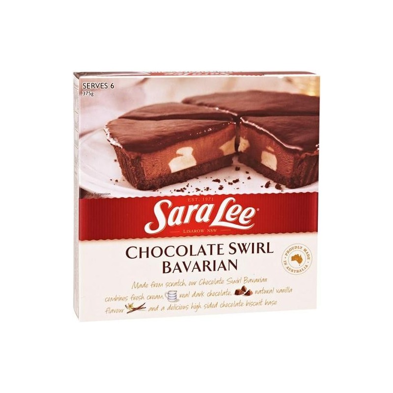 BAVARIAN CHOCOLATE SWIRL 375GM