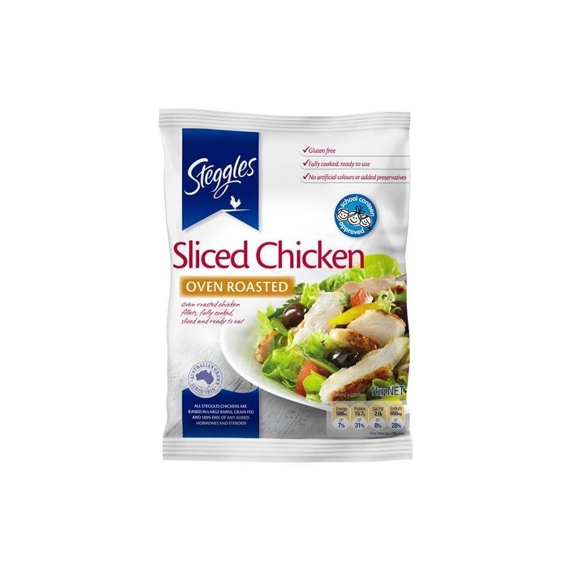 OVEN ROASTED FAT FREE CHICKEN MEAT 1KG