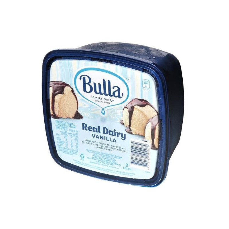 ICE CREAM VANILLA 2L