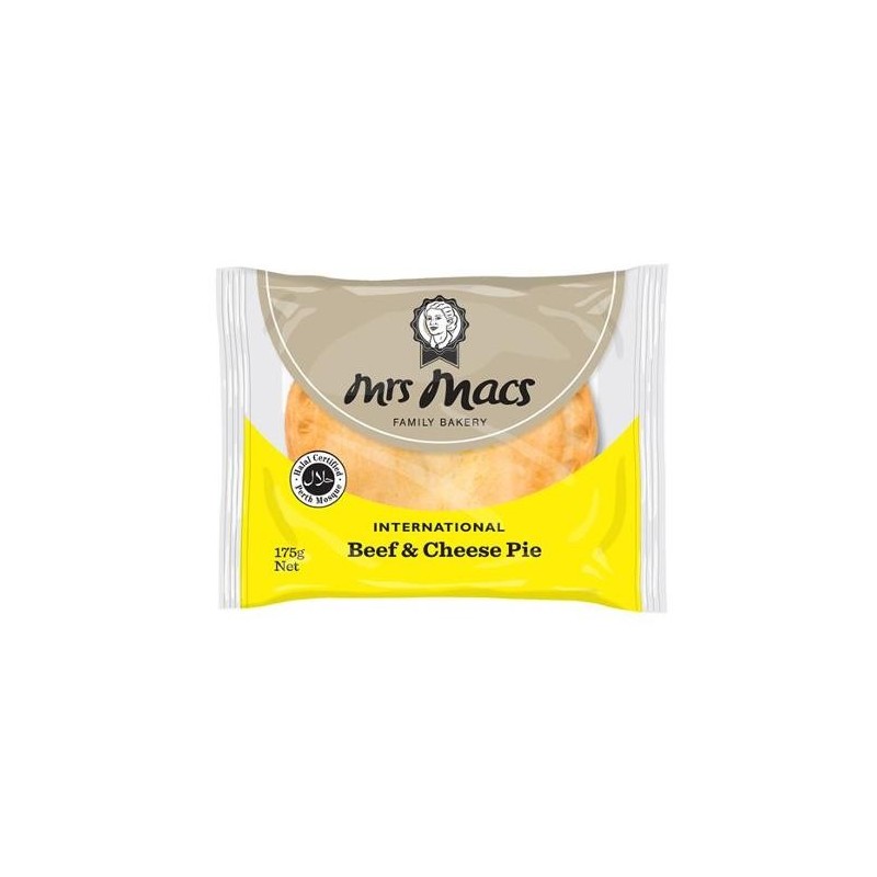 HALAL BEEF AND CHEESE PIE 175GM