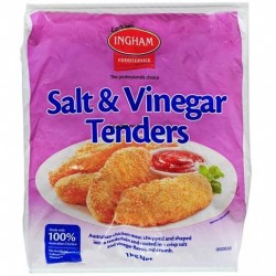 CHICKEN TENDERS SALT AND VINEGAR 1KG