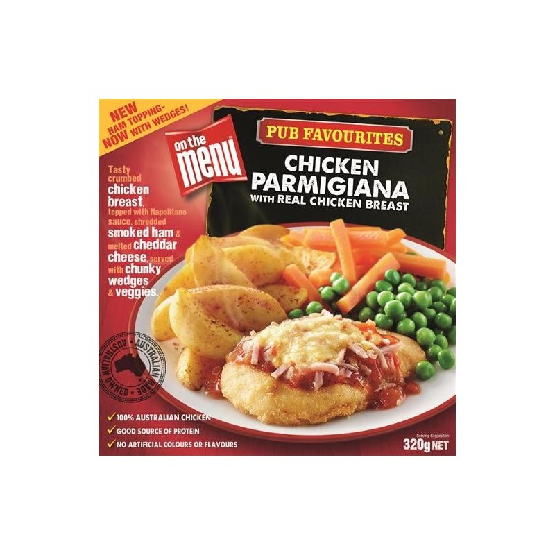 CHICKEN PARMIGIANA 320GM