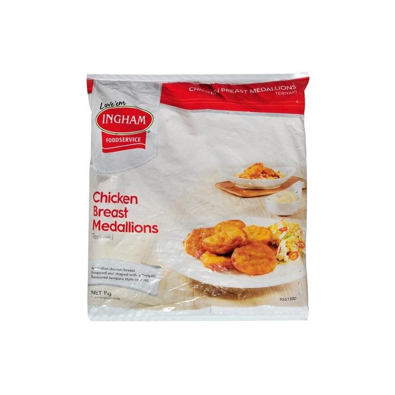 CHICKEN MEDALION TERIYAKI 1KG