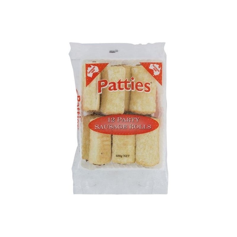 PARTY SAUSAGE ROLLS 12S
