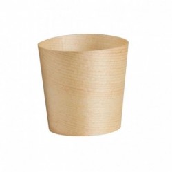 CUP BIO WOOD 60X55MM 50PK