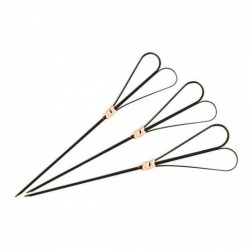 SKEWER HEART 180MM 100PK