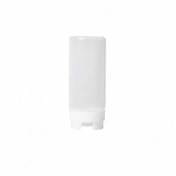 CLEAR UPSIDE DOWN SAUCE SQUEEZE BOTTLE 1EA