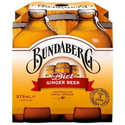 DIET GINGER BEER 4X375ML