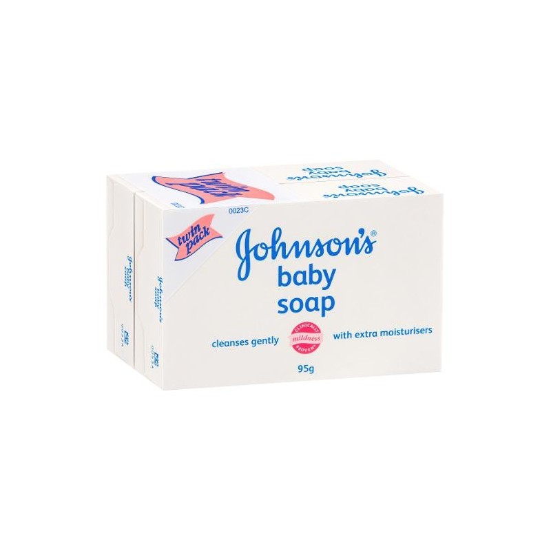 J&J BABY T/SOAP 2X95GM