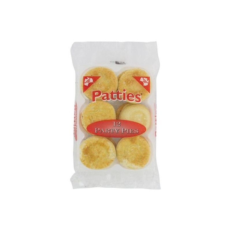 PARTY PIES 560GM 12PK