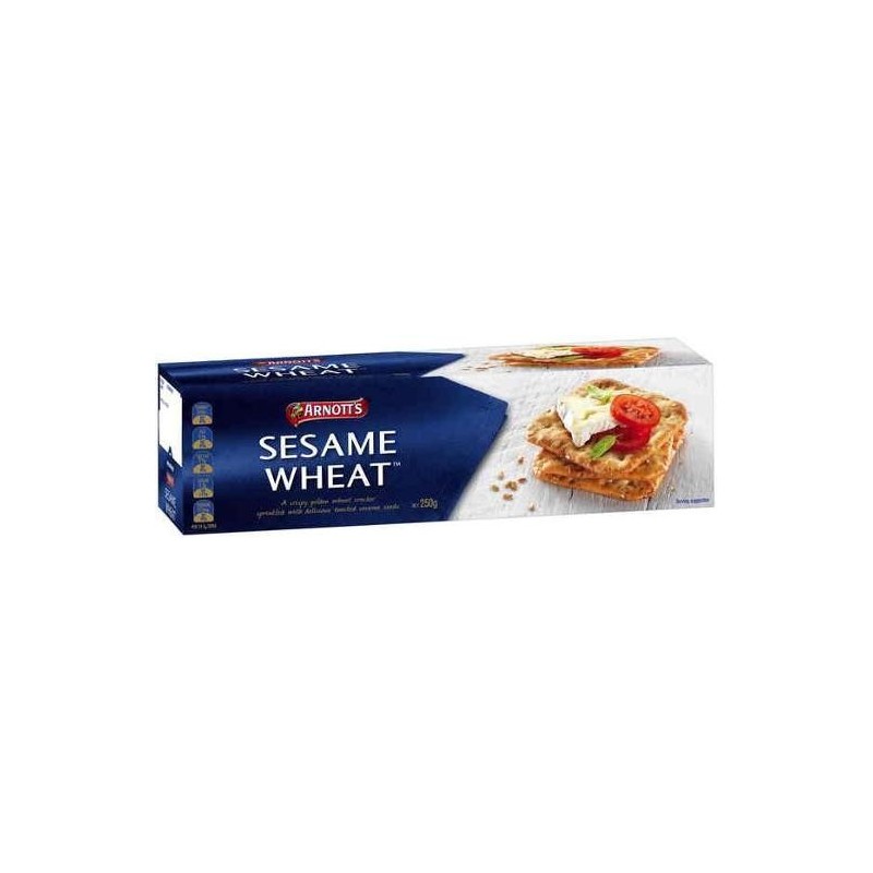 BISCUITS SESAME WHEAT 250GM