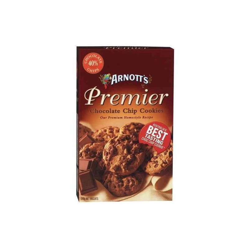 BISCUITS PREMIER CHOCOLATE CHIP COOKIES 310GM