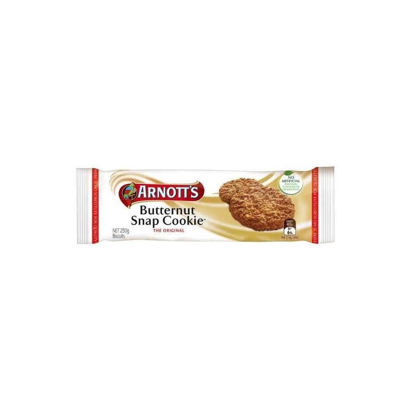 BISCUITS BUTTERNUT SNAPS 250GM