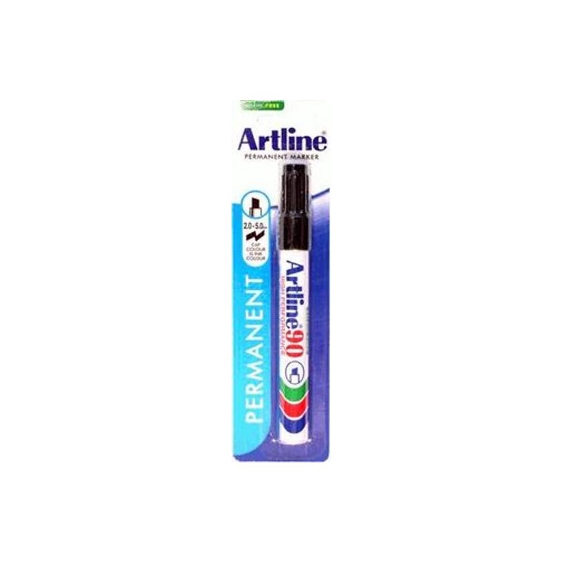 MARKER 9 CHISEL TIP BLACK 1EA