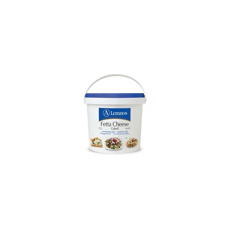 FETTA CHEESE CUBED 2KG