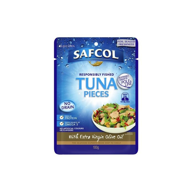RESPONSIBLY FISHED TUNA PIECES WITH EXTRA VIRGIN...