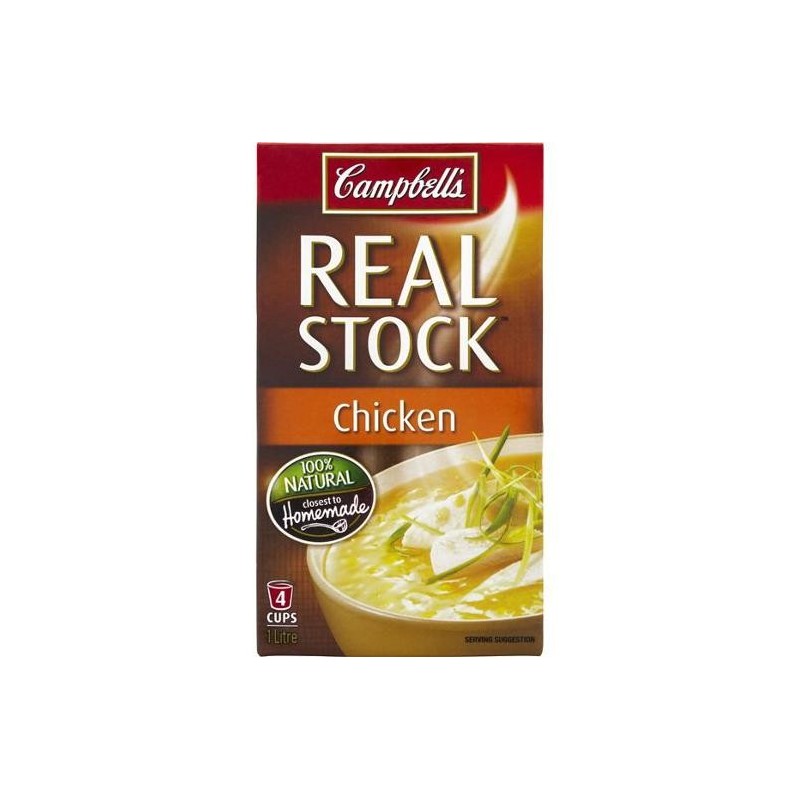 REAL STOCK CHICKEN 1L REAL STOCK CHICKEN 1L