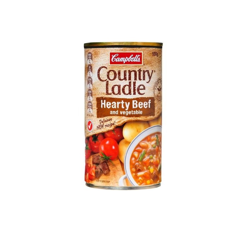 COUNTRY LADLE SOUP HOMESTYLE BEEF AND...