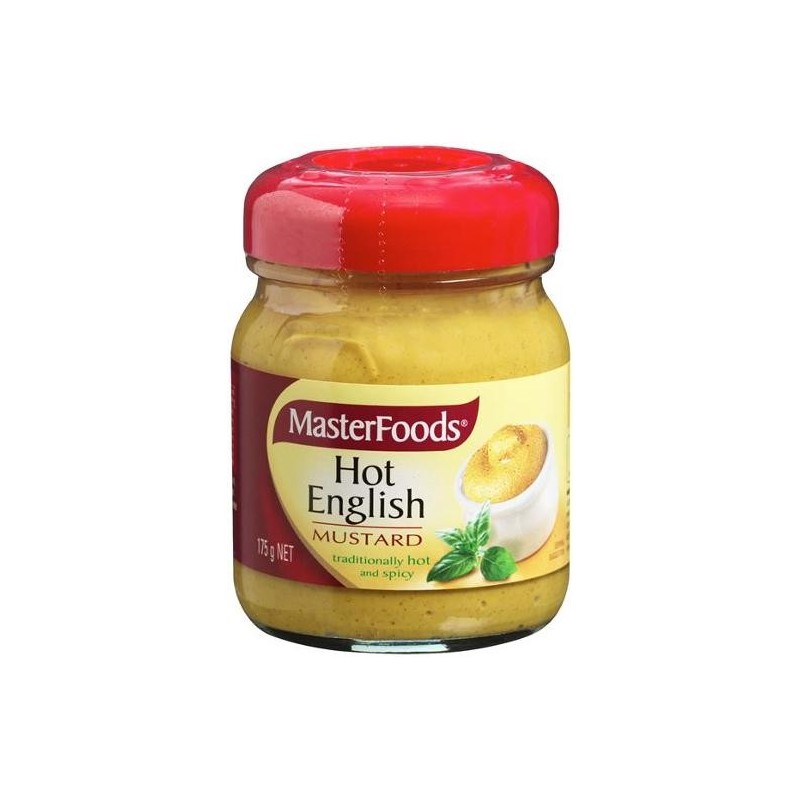 HOT ENGLISH MUSTARD 175GM HOT ENGLISH MUSTARD 175GM