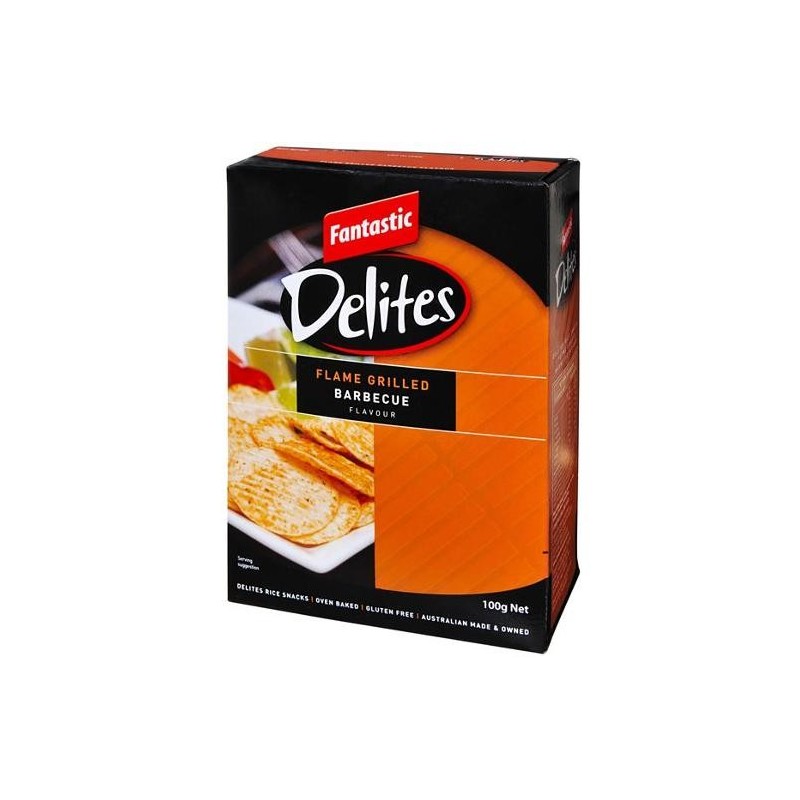 DELITES FLAMED GRILLED BBQ 100GM