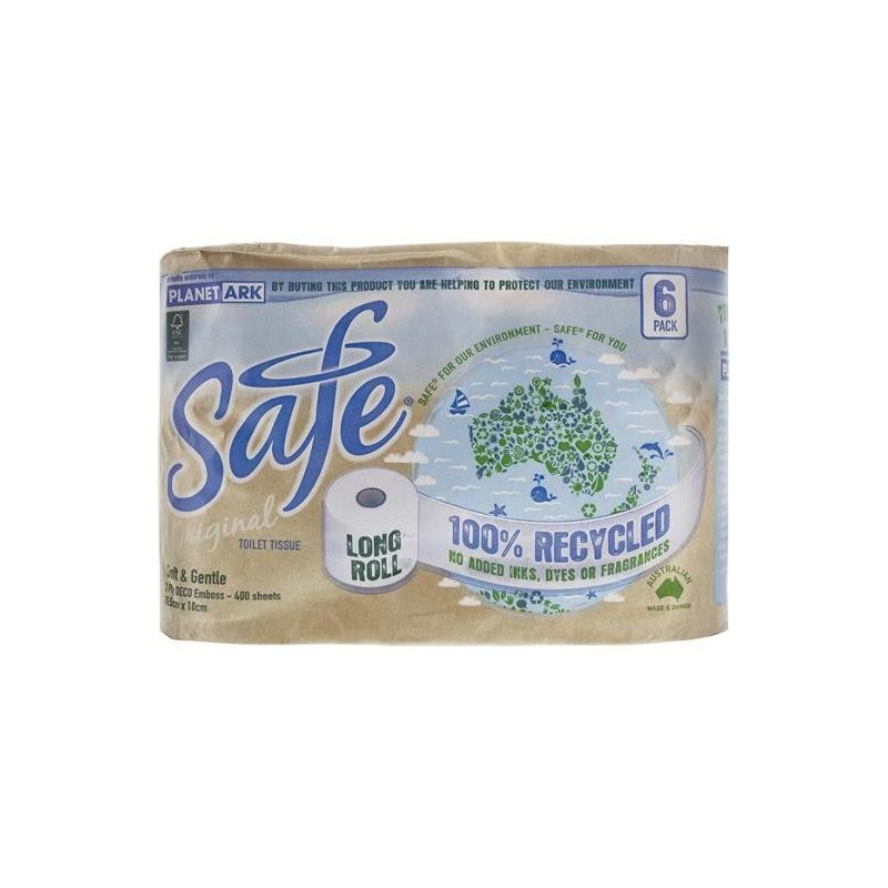 TOILET TISSUE SOFT and GENTLE ORIGINAL 2PLY 6PK