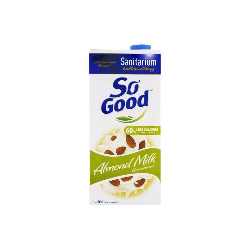 SO GOOD UNSWEETENED ALMOND MILK... SO GOOD UNSWEETENED ALMOND MILK...