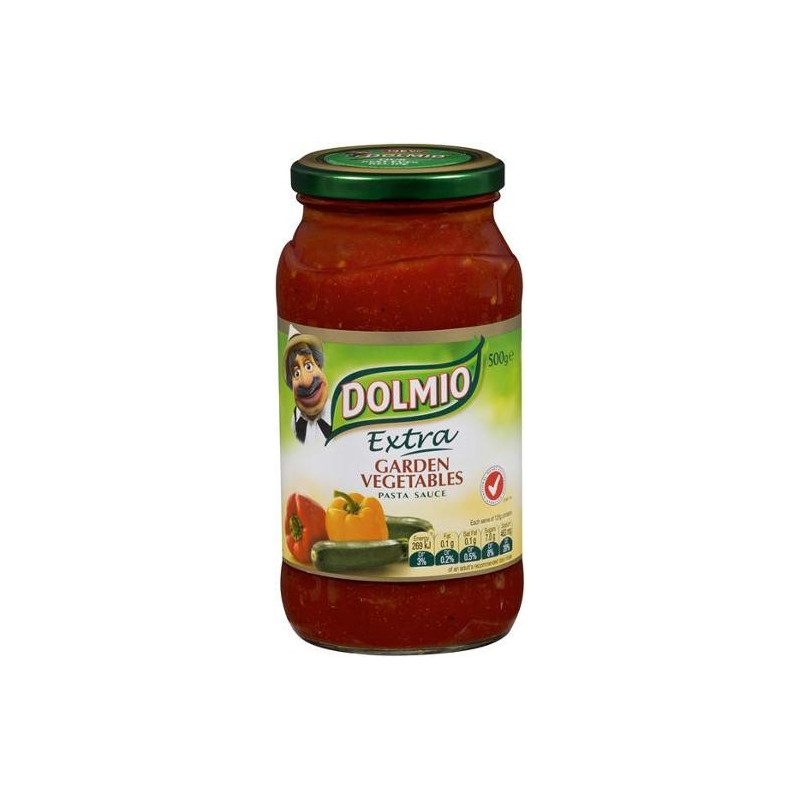 PASTA SAUCE GARDEN VEGETABLES 500GM