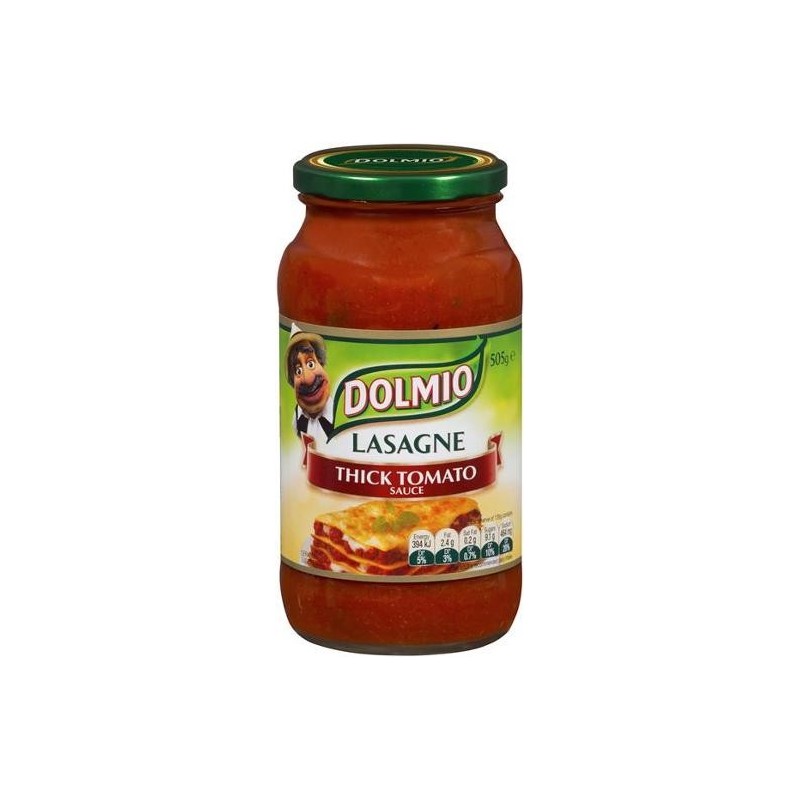 PASTA SAUCE LASAGNE THICK 505GM