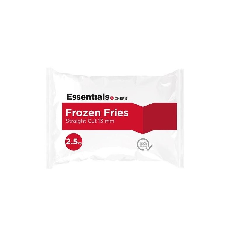 STRAIGHT CUT FRIES 13MM 2.5KG