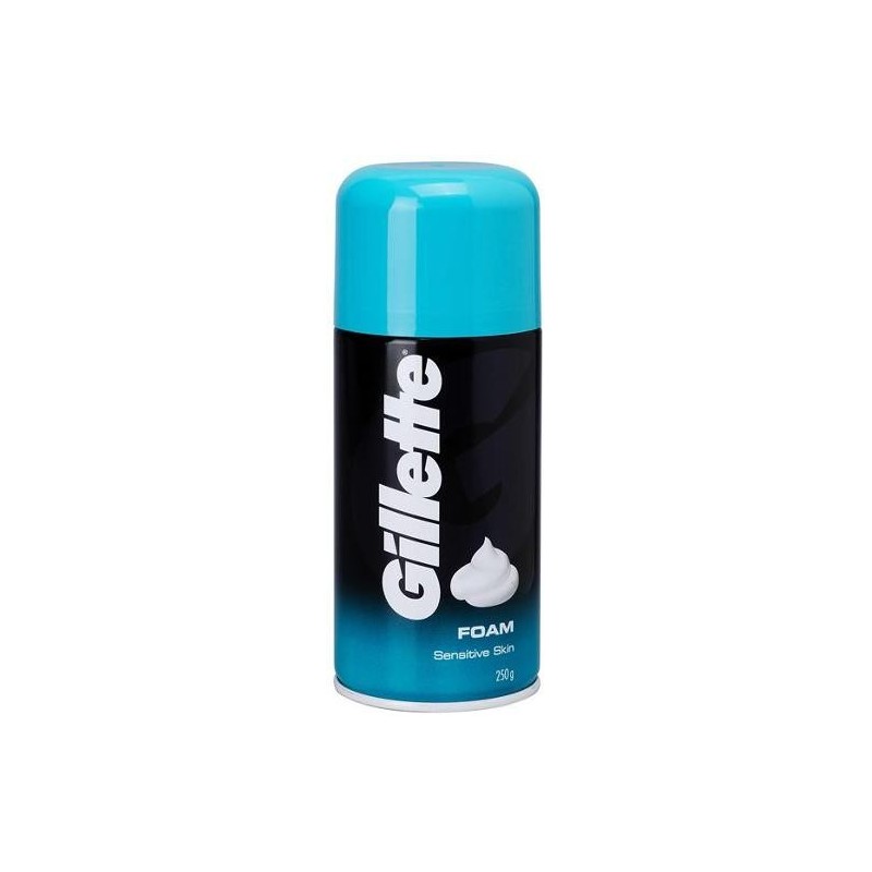 GILL SHAVE CRM FOAMY SENS250GM