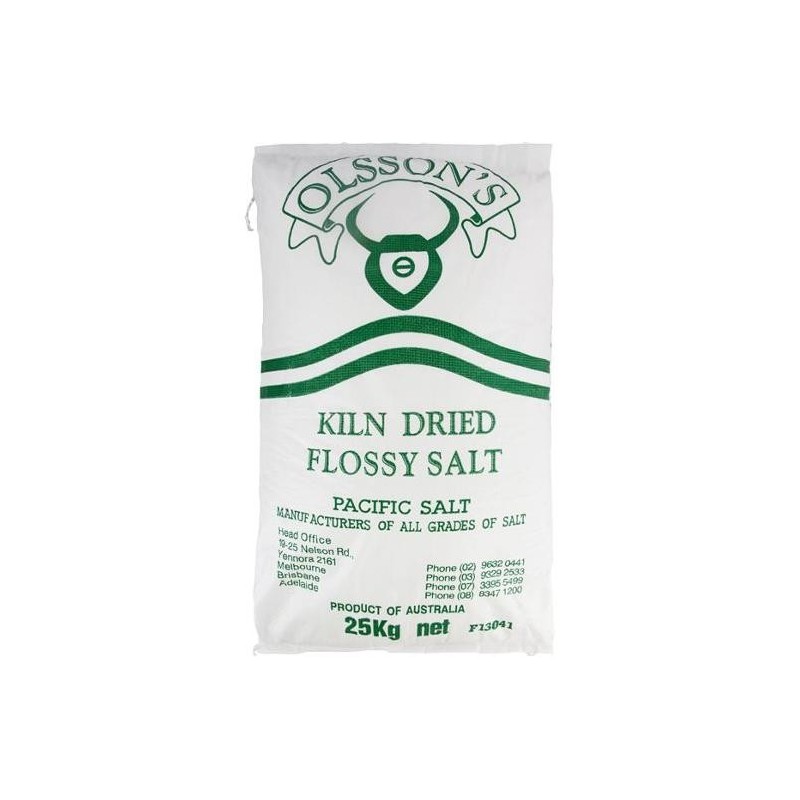 DRIED FLOSSY PACIFIC SALT 25KG