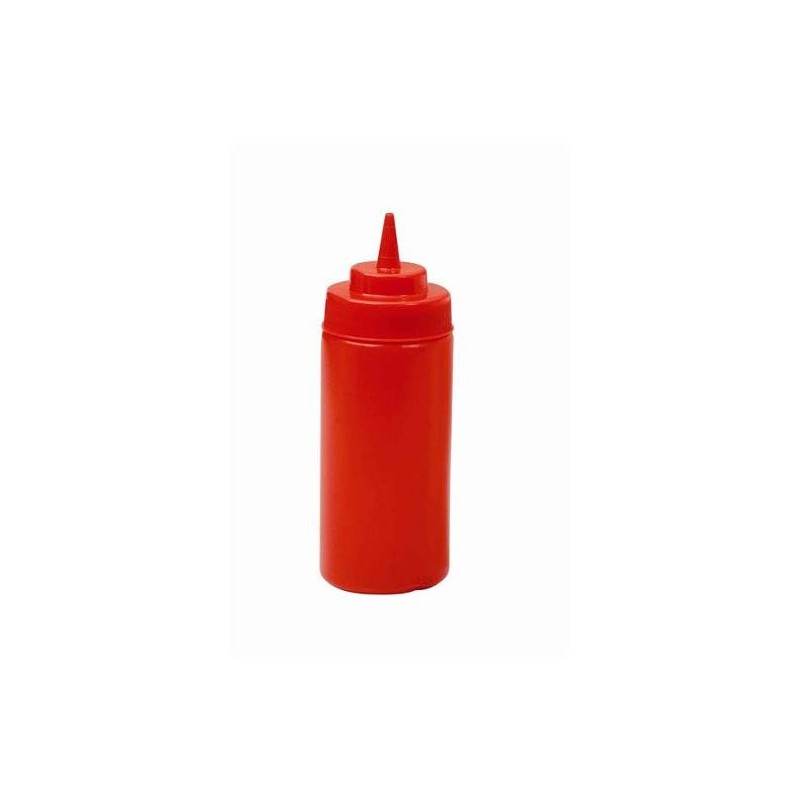 RED SQUEEZE BOTTLE 480ML