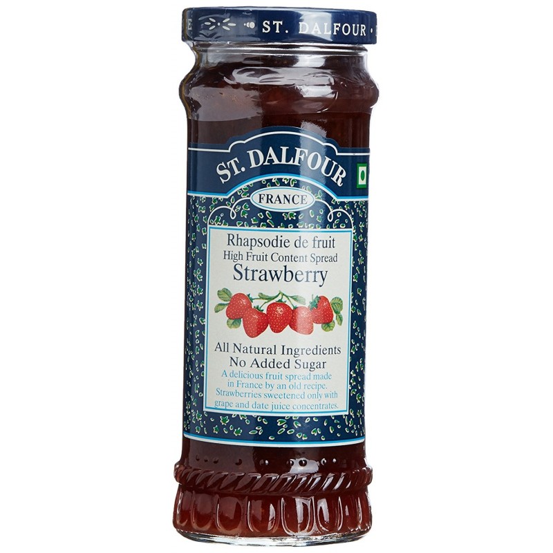 ST. DALFOUR STRAWBERRY JAM 284GM