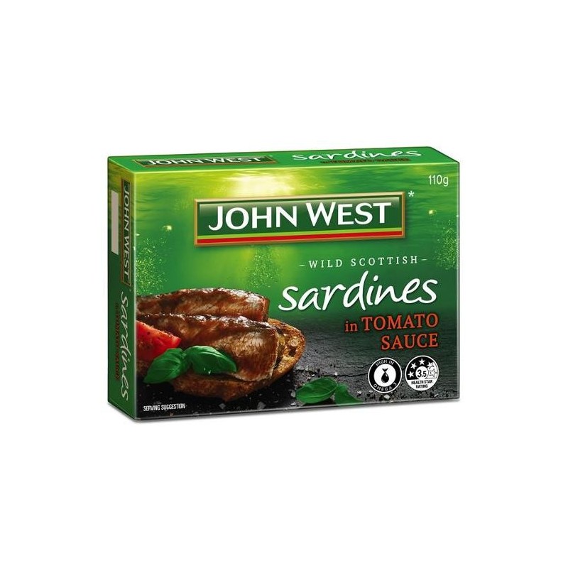 SARDINES IN TOMATO SAUCE 110GM