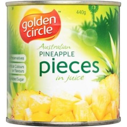 PINEAPPLE PIECES IN NATURAL JUICES 440GM