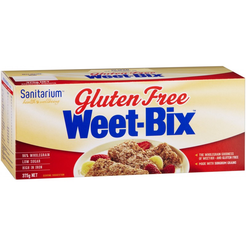 GLUTEN FREE WEET BIX 375GM GLUTEN FREE WEET BIX 375GM