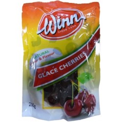 RED GLACE CHERRIES 200GM