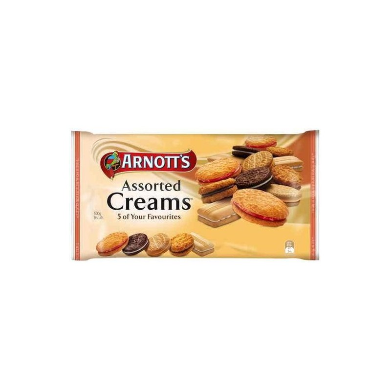 ASSORTED CREAMS 500GM