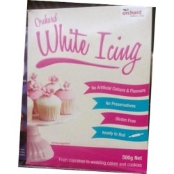 ORCHARD WHITE ICING 500 gm